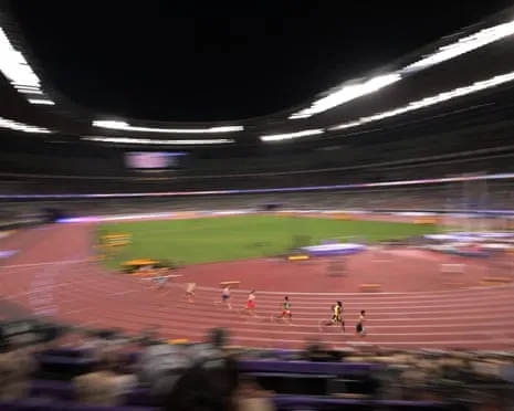 International Athletics Competition: Exciting Night Featuring One-Lap Races, Half-Lap Heats Alongside Other Competitions